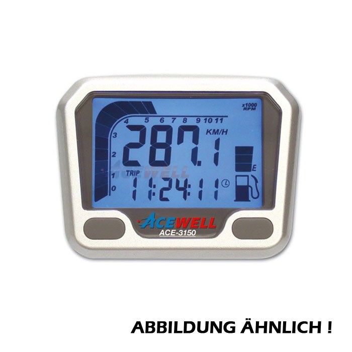 Acewell Speedometer Varenummer: ACE-3150C TGB billige