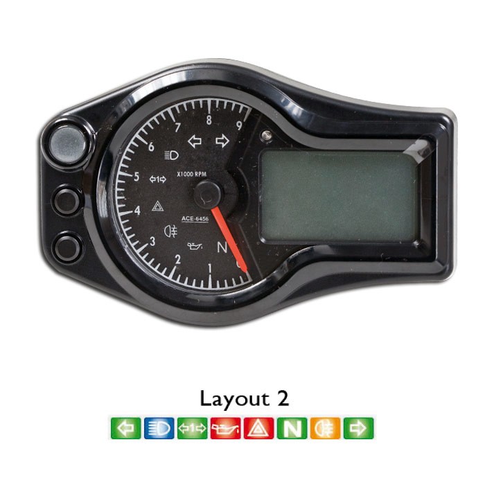 Acewell Speedometer Varenummer: ACE-6456-HB billige