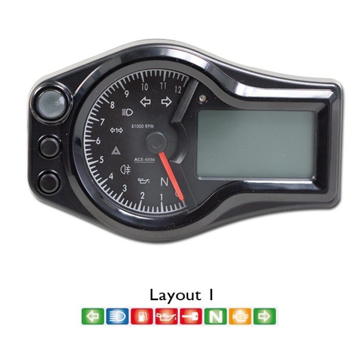 Acewell Speedometer Varenummer: ACE-6554-HB billige