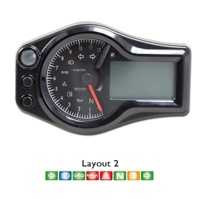 Acewell Speedometer Varenummer: ACE-6556-HB billige