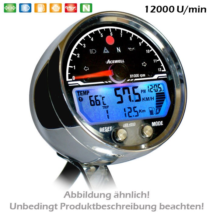 Acewell Speedometer Varenummer: ACE-4567AC billige