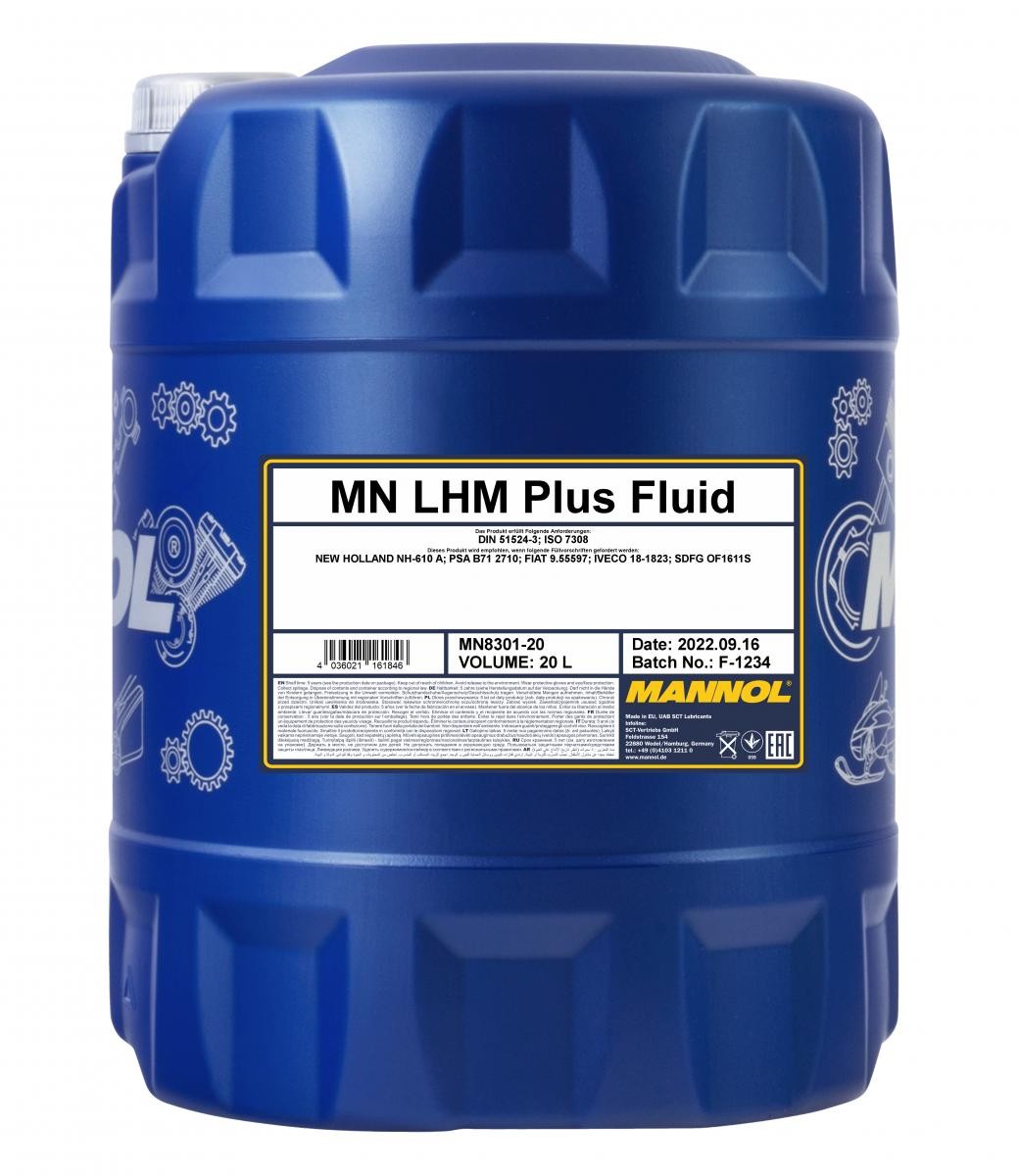 MANNOL Hydraulikolie LHM+ Fluid Varenummer: MN8301-20 billige