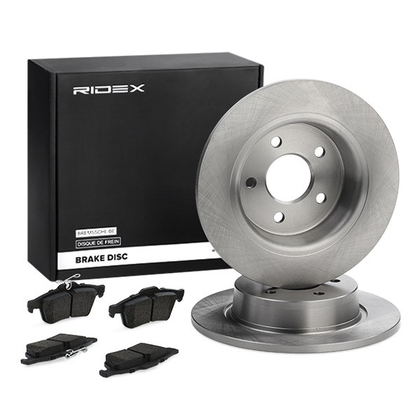 RIDEX Bremseskiver og klodser Varenummer: 3405B0399 billige
