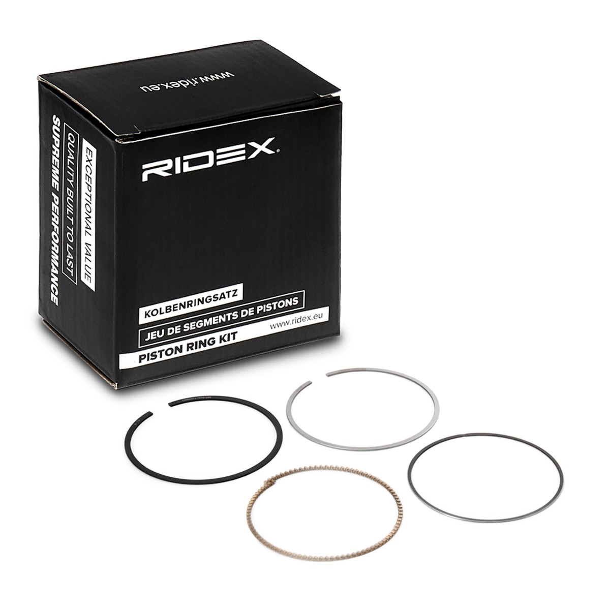 RIDEX Piston Ring Kit Article number: 444P0023 cheaply