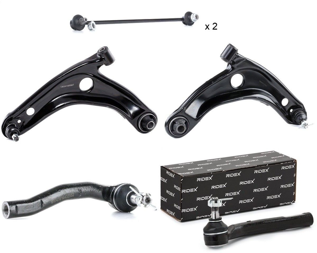RIDEX 772S0308 Repsæt hjulophæng YARIS 1.4 D (NLP130_) 90 HK Diesel 2020