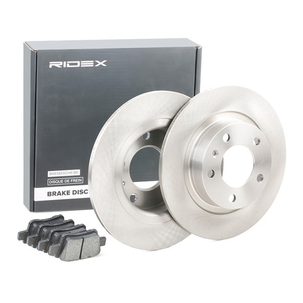 RIDEX Bremseskiver og klodser Varenummer: 3405B0410 billige