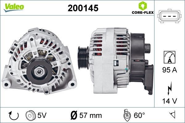 VALEO Starter solenoid Article number: 200145 cheaply