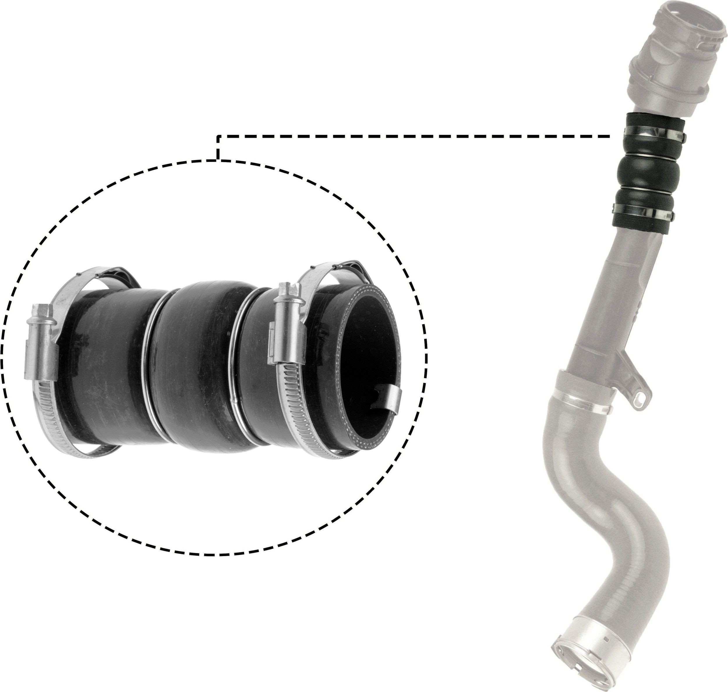 GATES Charger intake hose Article number: 09-1299 cheaply
