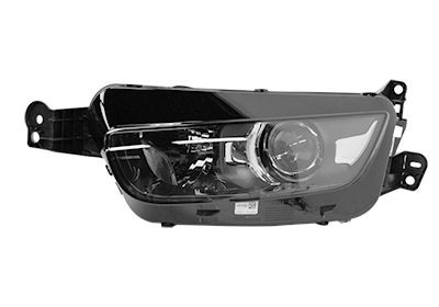 VAN WEZEL Headlight Article number: 0980985M cheaply