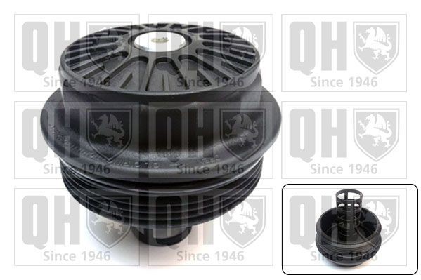 QUINTON HAZELL QOC1027 Dæksel, oliefilterhus CX-7 2.3 MZR DISI Turbo AWD (ER3P) 260 HK Benzin 2014