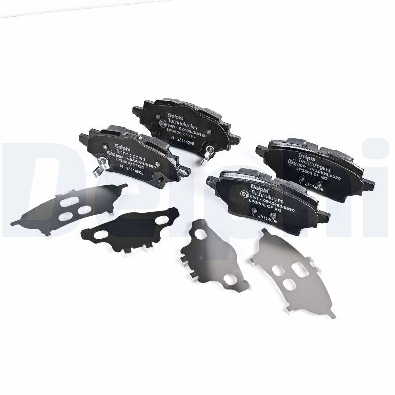 DELPHI Brake pad set Article number: LP3608 cheaply