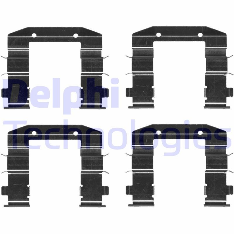 DELPHI LX0688 Monteringssæt til bremseklodser SWIFT 1.2 (AZH 412, ZC72S) 94 HK Benzin