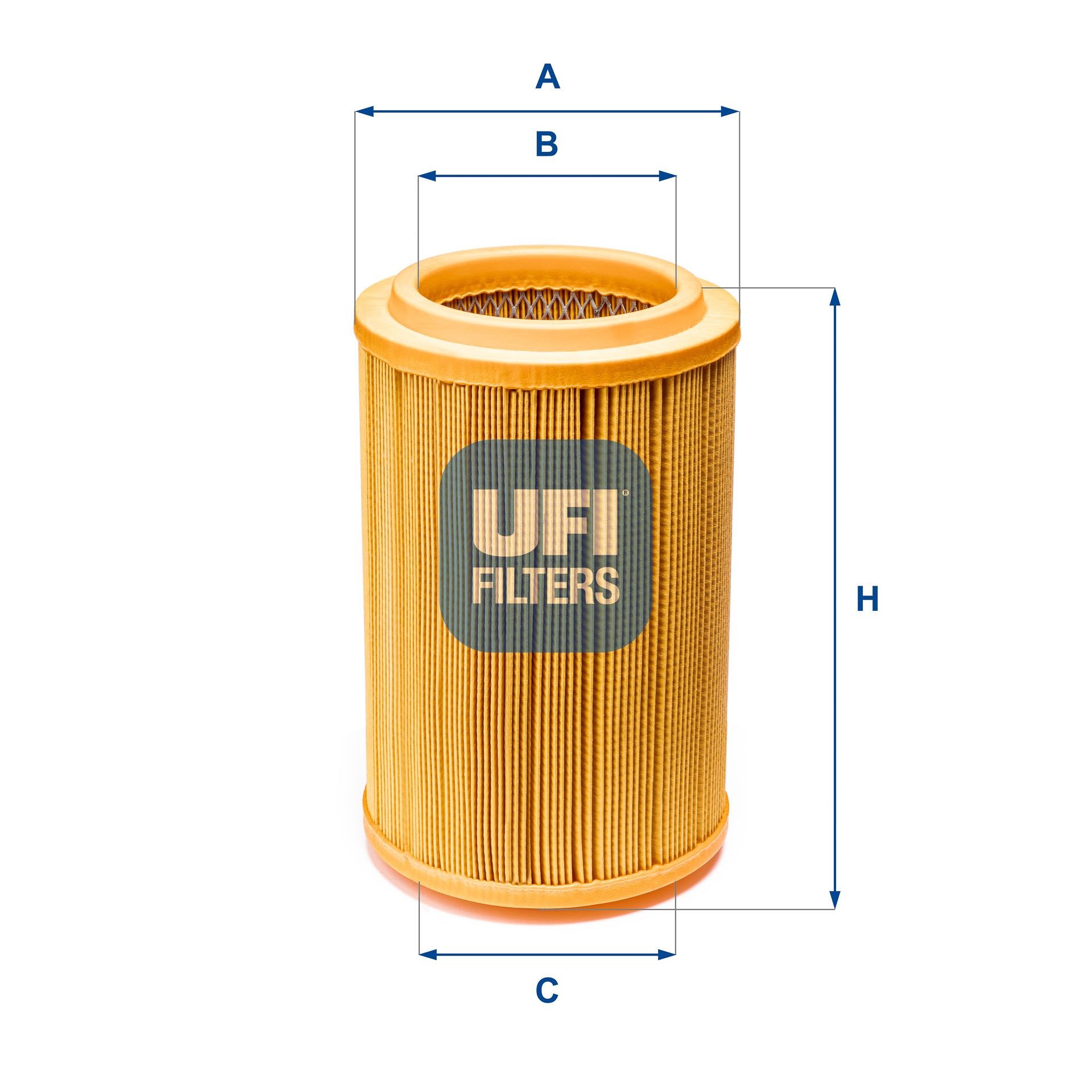 UFI Air filter Article number: 27.E34.00 cheaply