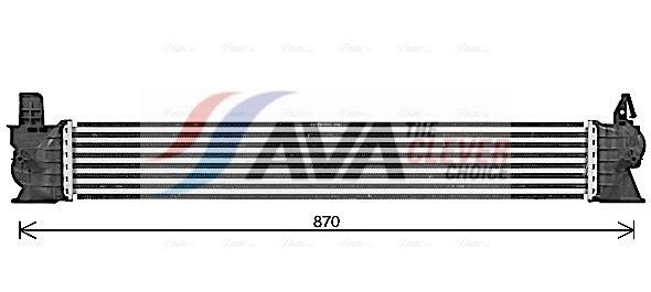 AVA COOLING SYSTEMS Intercooler Article number: FT4482 cheaply