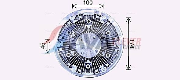 AVA COOLING SYSTEMS Heater matrix Article number: LA6029 cheaply