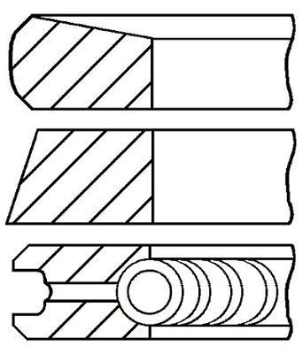 FAI AutoParts Piston Ring Kit Article number: PR20-000 cheaply