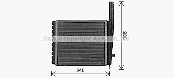 PRASCO Heater matrix Article number: LA6029 cheaply