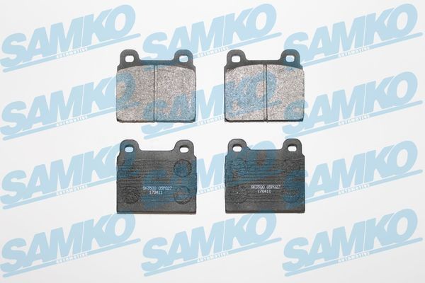 SAMKO Brake pad set Article number: 5SP027 cheaply