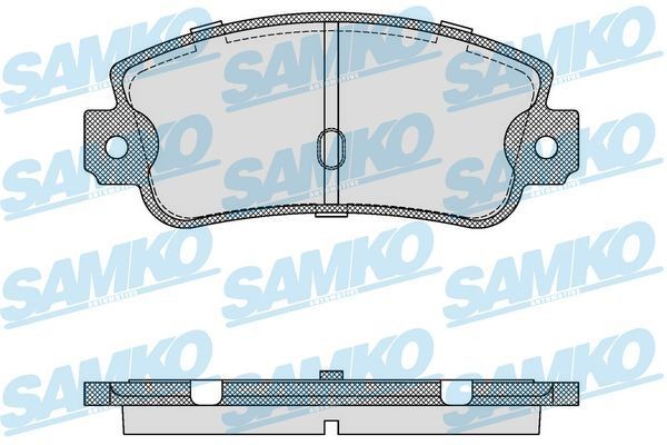 SAMKO Brake pad set Article number: 5SP106 cheaply