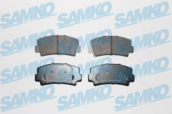 SAMKO Brake pad set Article number: 5SP168 cheaply