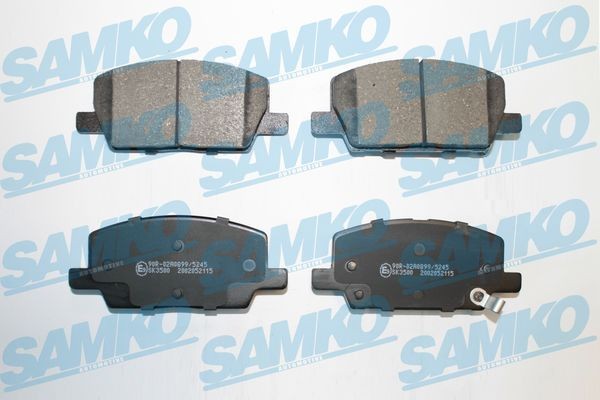 SAMKO Brake pad set Article number: 5SP253 cheaply