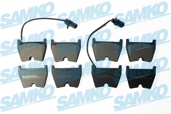 SAMKO Brake pad set Article number: 5SP341 cheaply