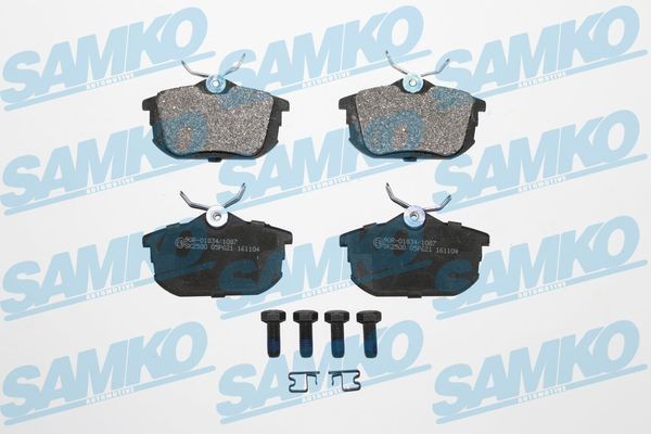 SAMKO Brake pad set Article number: 5SP621 cheaply