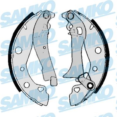 SAMKO Brake Shoe Set Article number: 80020 cheaply