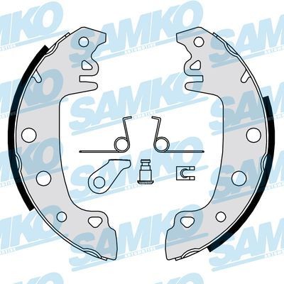 SAMKO Brake Shoe Set Article number: 80771 cheaply