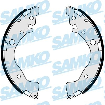 SAMKO Brake Shoe Set Article number: 81079 cheaply