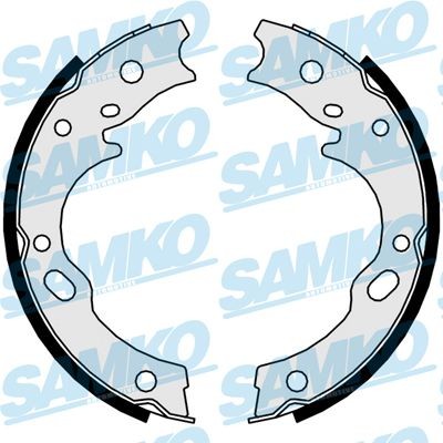 SAMKO Handbrake shoes Article number: 81127 cheaply