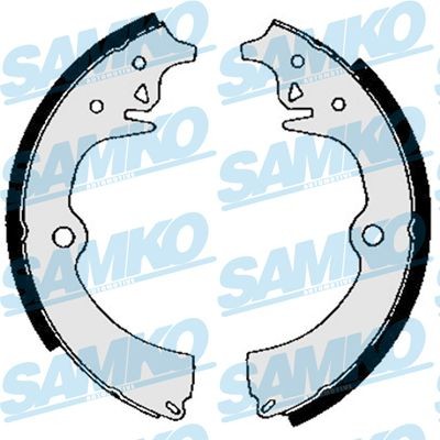 SAMKO Brake Shoe Set Article number: 82810 cheaply