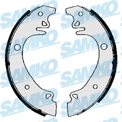 SAMKO Brake Shoe Set Article number: 82870 cheaply