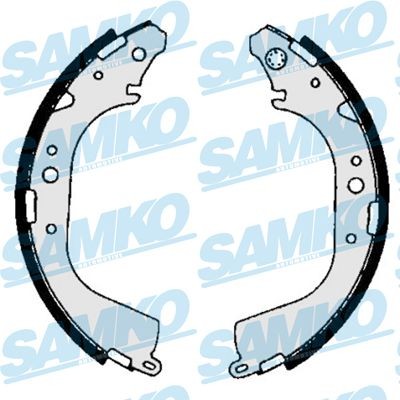 SAMKO Brake Shoe Set Article number: 86710 cheaply