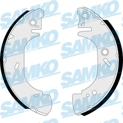 SAMKO Brake Shoe Set Article number: 87410 cheaply