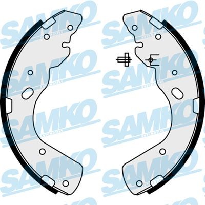 SAMKO Brake Shoe Set Article number: 88450 cheaply