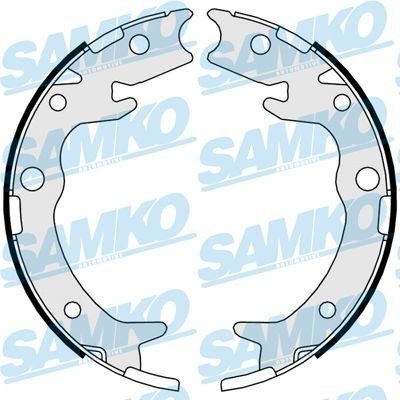 SAMKO Brake Shoe Set Article number: 89700 cheaply