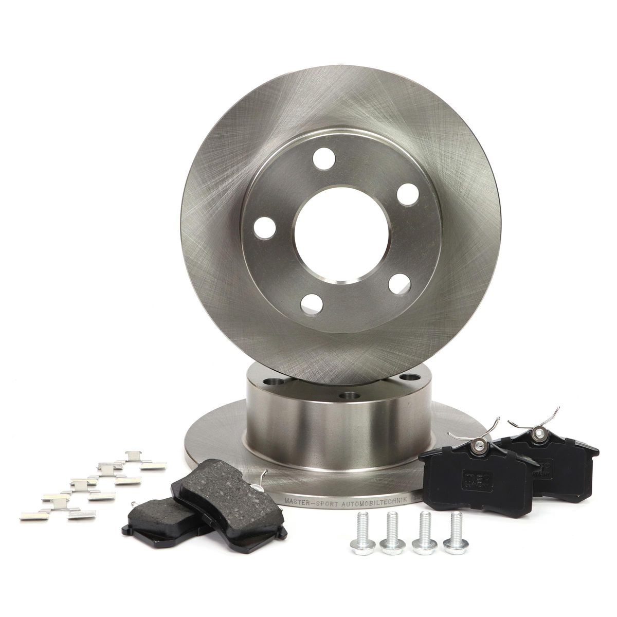 MASTER-SPORT Brake discs and pads set Article number: 201002010 cheaply
