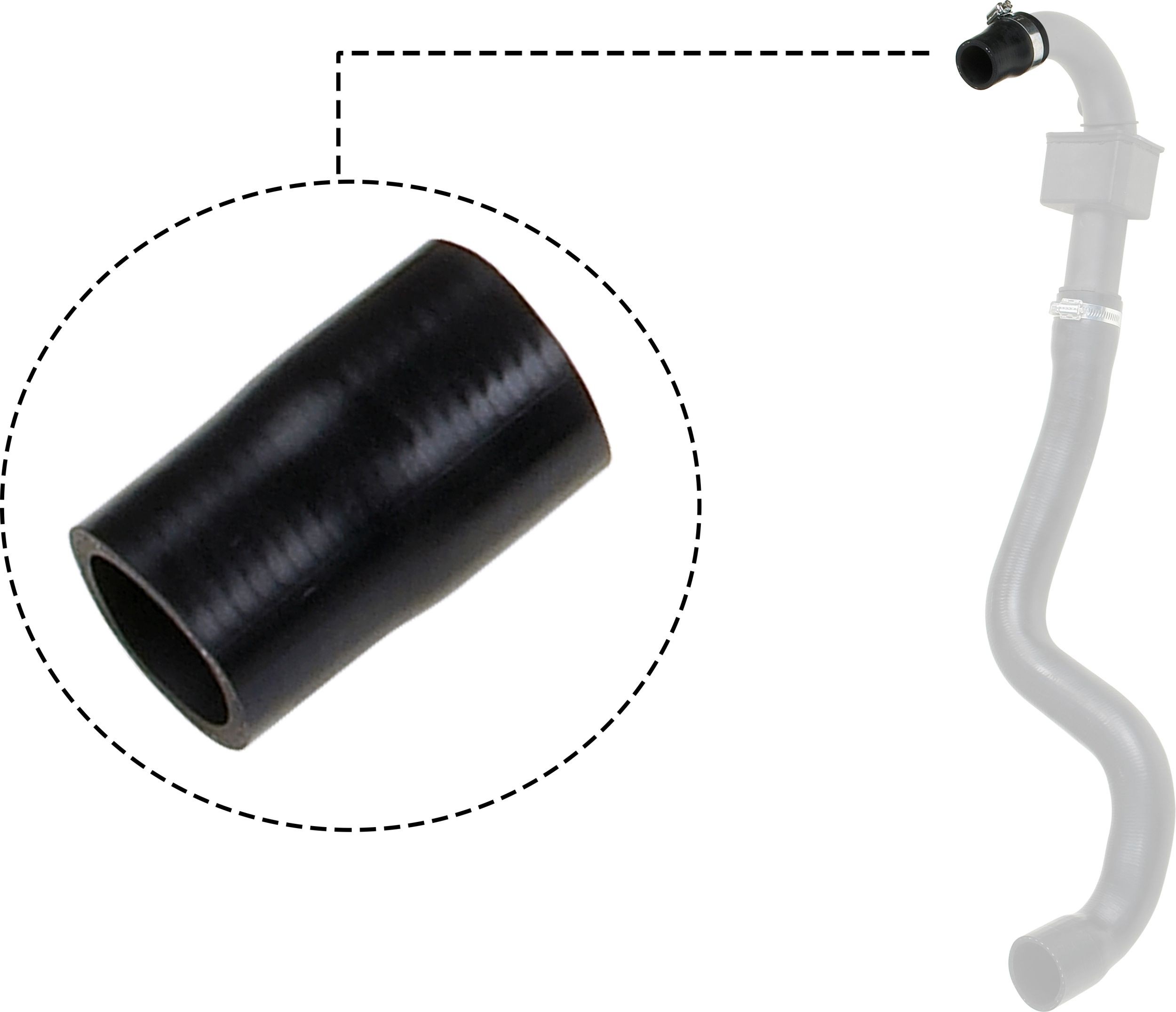 RAPRO Charger intake hose Article number: R12417 cheaply