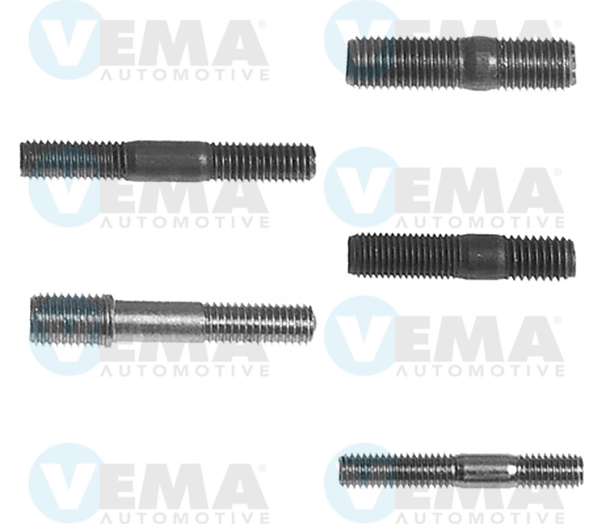 VEMA 3691 Skrue, udstødningsmanifould DOBLO 1.6 D Multijet 90 HK Diesel