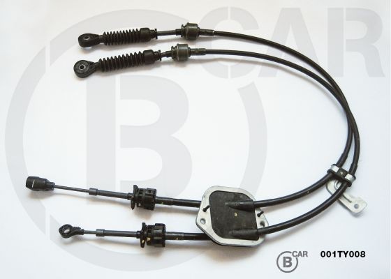 B CAR 001TY008 Cable, manual transmission YARIS 1.4 D-4D (NLP10_) 75 PS Diesel 2005