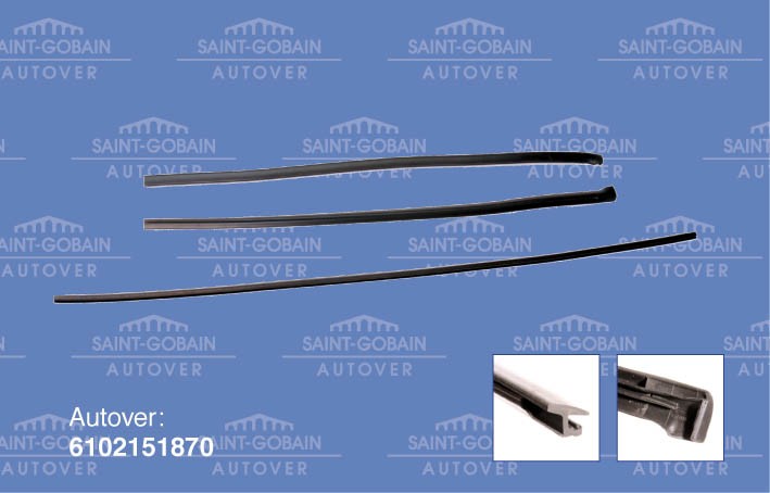 SAINT-GOBAIN Trim- / Protection Strip, windscreen Article number: 6102151870 cheaply