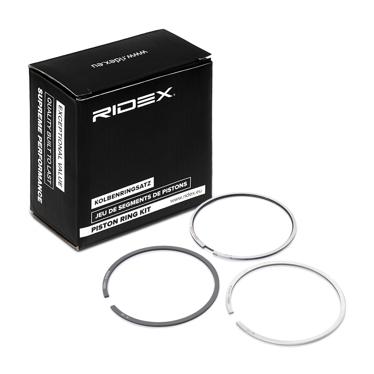 RIDEX Piston Ring Kit Article number: 444P0091 cheaply