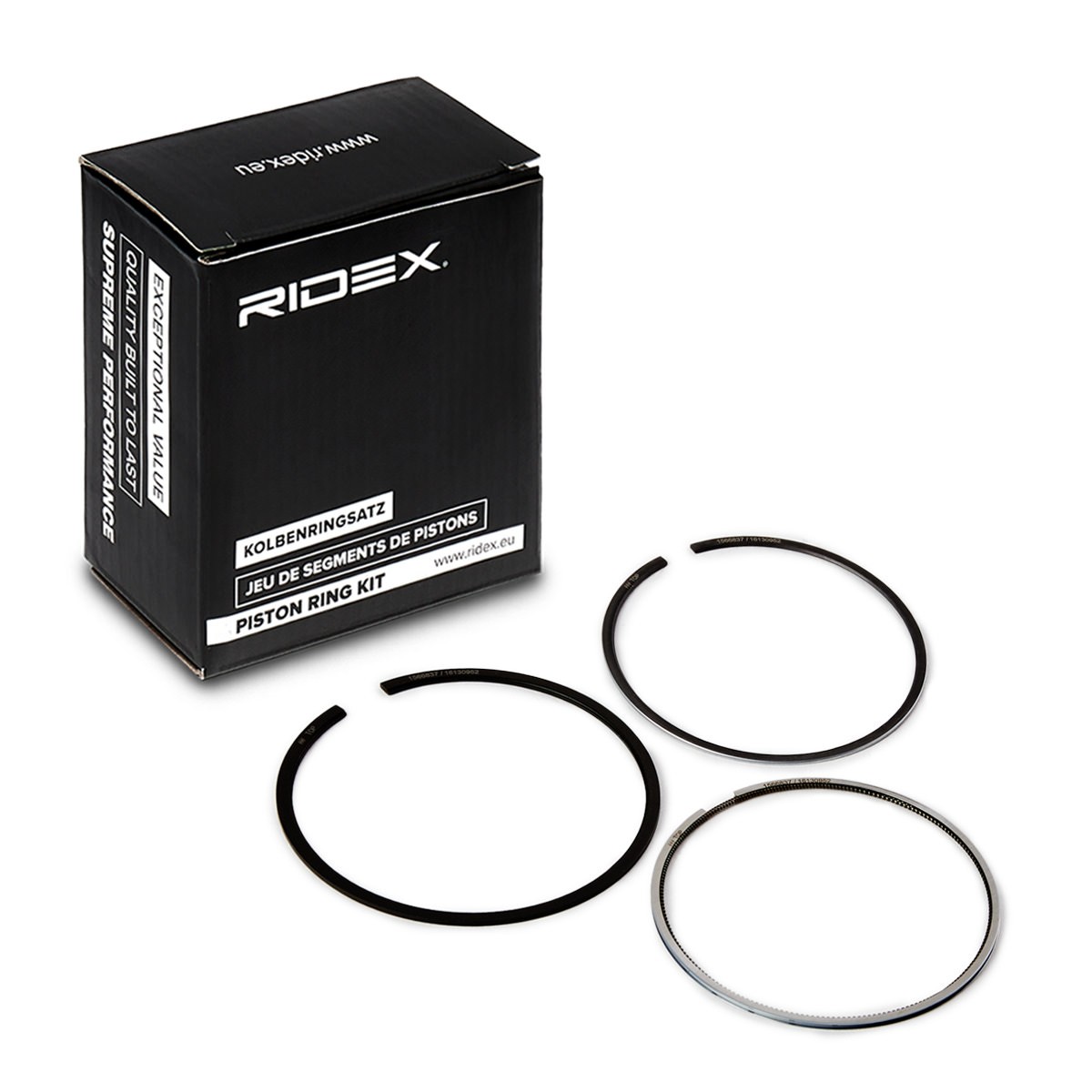 RIDEX Jeu de segments de pistons UGS: 444P0096 à bon prix