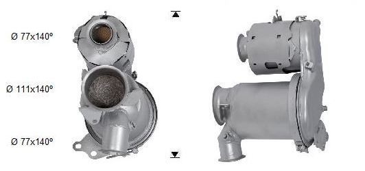 VEGAZ Diesel particulate filter Article number: VK-440 cheaply