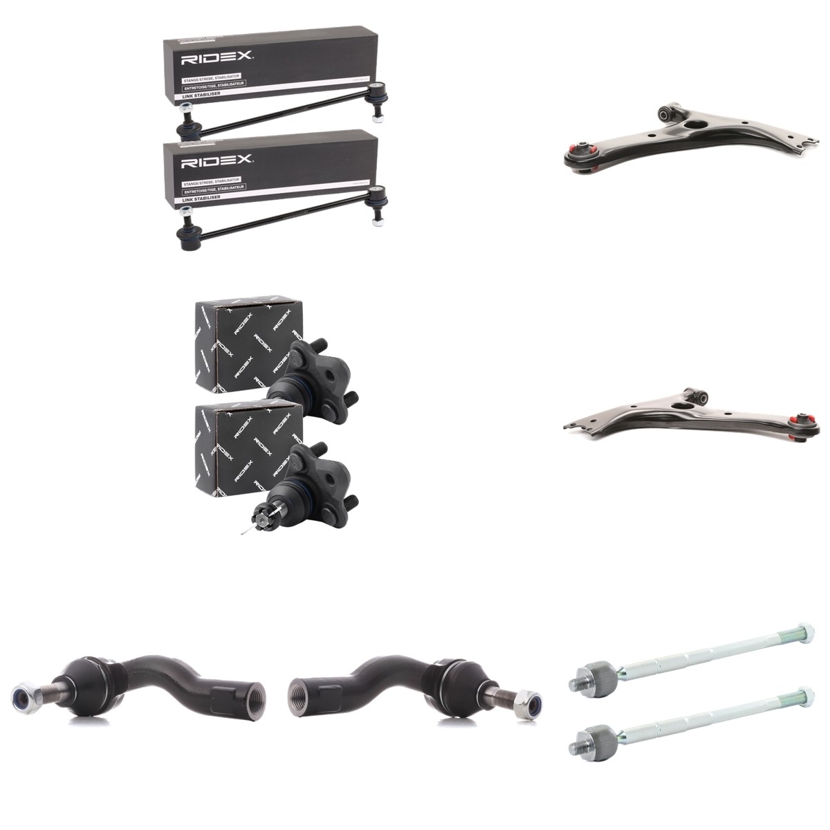 RIDEX 772S0395 Remondikomplekt,õõtshoob RAV 4 2.0 D 4WD (CLA20_, CLA21_) 116 HP Diisel 2005