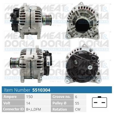 MEAT & DORIA Generator Varenummer: 5510304 billige