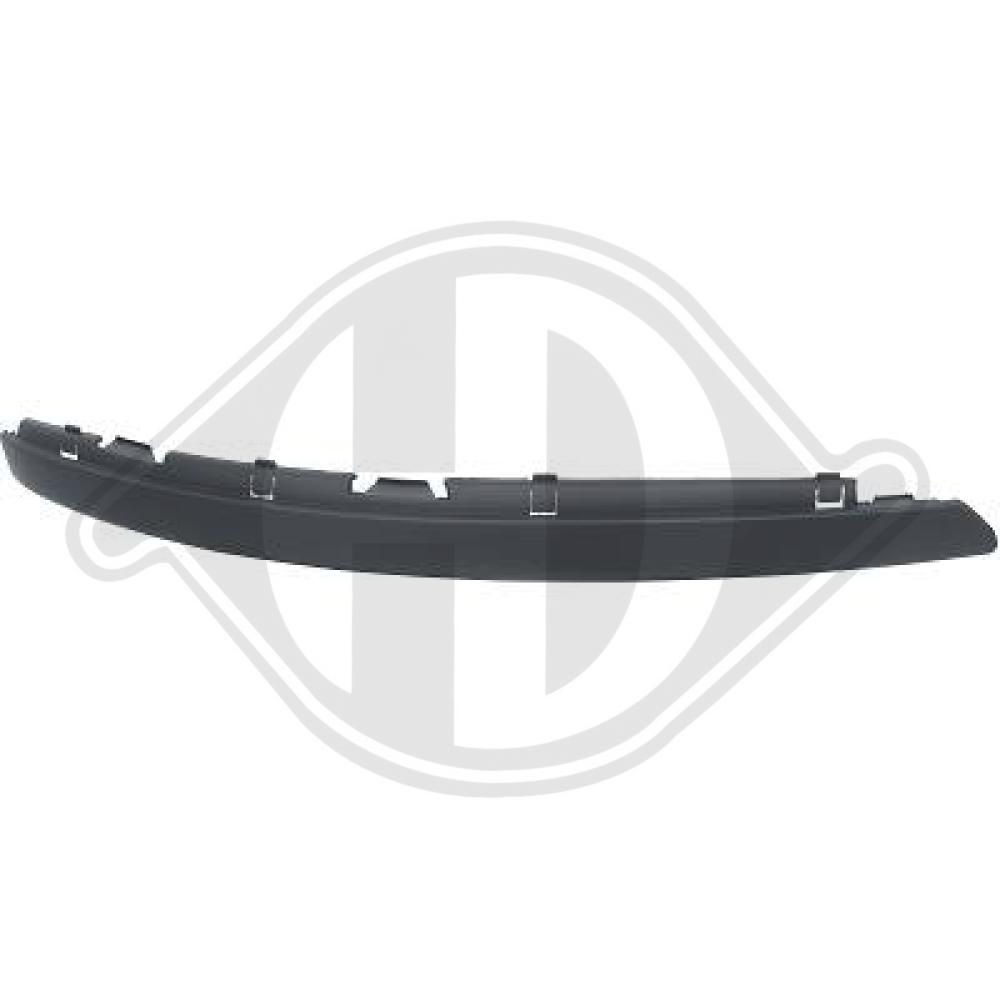 DIEDERICHS 2232152 Bumper moulding GOLF 1.4 TSI 160 PS Petrol 2009