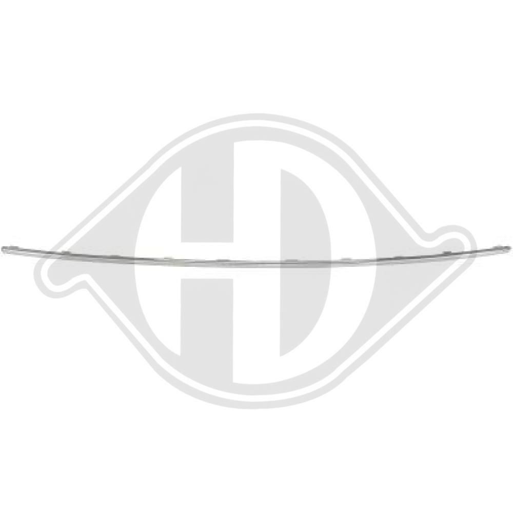 DIEDERICHS 7832144 Pynte- / beskyttelsesliste, kølergitter OCTAVIA 2.0 TSI 4x4 190 HK Benzin 2021