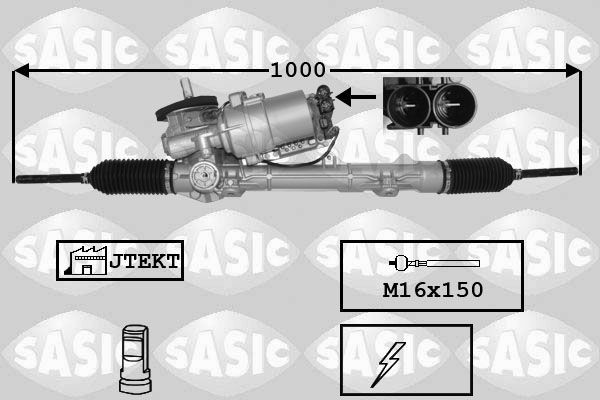 SASIC Steering rack Article number: 7170057 cheaply